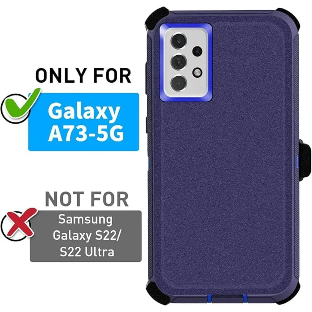 AICase for Samsung Galaxy A73 5G Case (2022) with Belt-Clip Holster